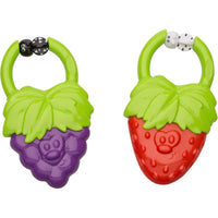 Vibrating Teether Assortment - Strawberry And Grap - ToyTime