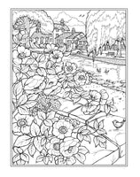 Village charm Coloring Book - ToyTime