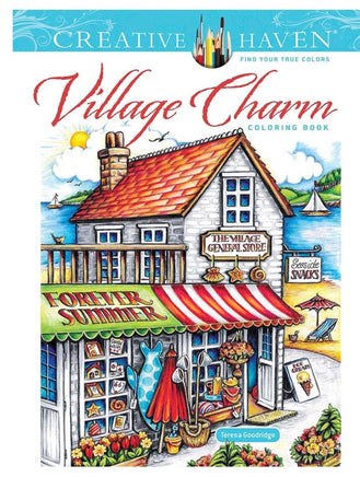 Village charm Coloring Book - ToyTime