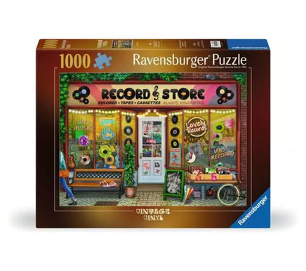 Vintage Vinyl 1000 pc Puzzle - ToyTime