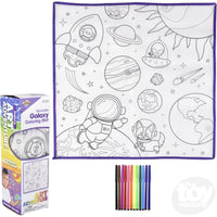 Washable Galaxy Coloring Mat - ToyTime