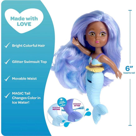 Water Wonder Color - Changing Mermaid Doll - Oceana - ToyTime