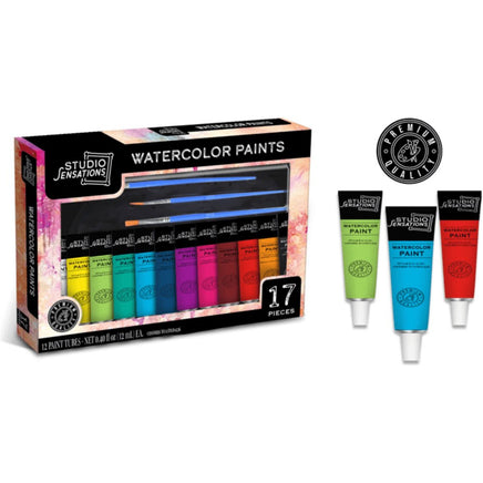 Watercolor Paints 17 pcs - ToyTime