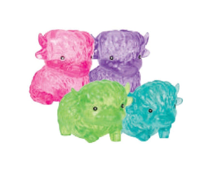 Wee Glowing Highland Cow - ToyTime