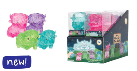 Wee Glowing Highland Cow - ToyTime