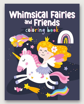 Whimsical fairies and friends coloring book - ToyTime