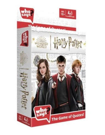 Who Says? Card Game Harry Potter Edition - ToyTime