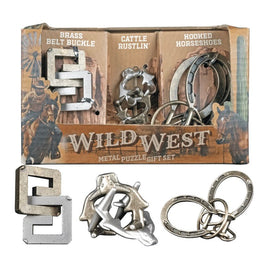 Wild West Metal Puzzle Gift Set - ToyTime
