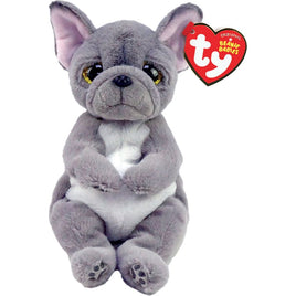 Wilfred gray dog beanie Bellies - ToyTime