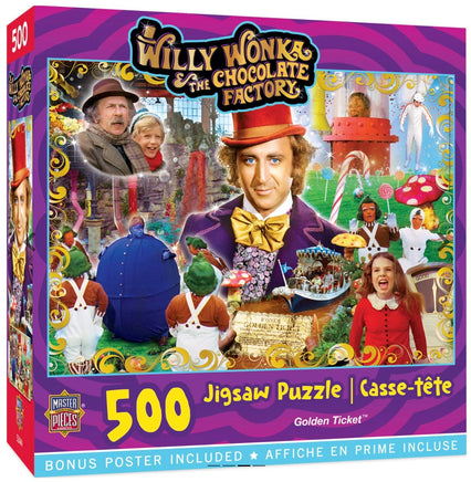 Willy Wonka and the Chocolate Factory 500Pcs Puzzle - ToyTime