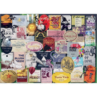 Wine Labels 1000pc Puzzle - ToyTime