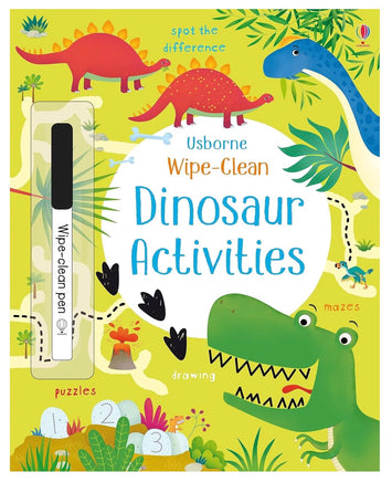 Wipe clean dinosaur activities - ToyTime