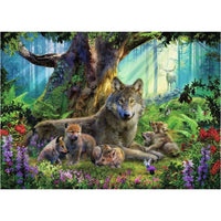 Wolves in the forest 1000pc puzzle - ToyTime