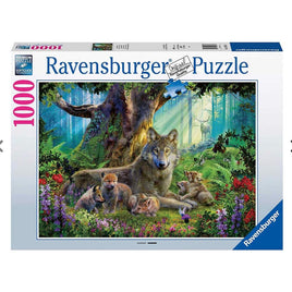 Wolves in the forest 1000pc puzzle - ToyTime