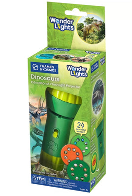 Wonder Lights Dinosaurs Educational Flashlight Projector - ToyTime