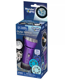 Wonder Lights Outer Space Educational Flashlight Projector - ToyTime