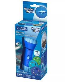 Wonder Lights Sharks Educational Flashlight Projector - ToyTime