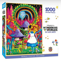 Wonderous Worlds Go Ask Alice 1000pc Puzzle - ToyTime