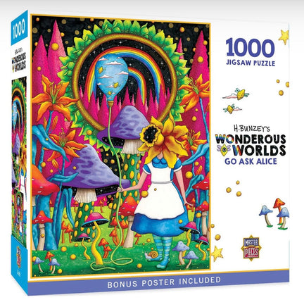 Wonderous Worlds Go Ask Alice 1000pc Puzzle - ToyTime
