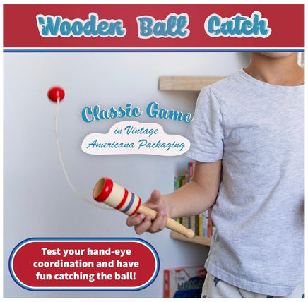 Wooden Catch Ball - ToyTime