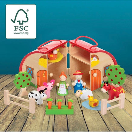 Wooden farm playset - ToyTime