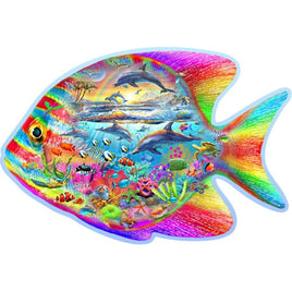 Wooden fish jigsaw puzzle - ToyTime