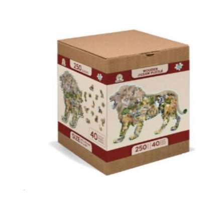 Wooden lion jigsaw puzzle - ToyTime