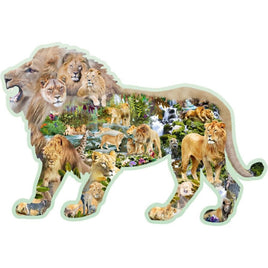 Wooden lion jigsaw puzzle - ToyTime