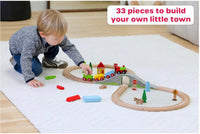Wooden Little Town Train Adventure Set - ToyTime
