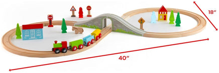 Wooden Little Town Train Adventure Set - ToyTime