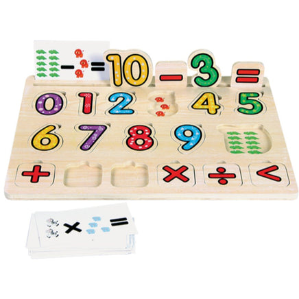 Wooden Puzzle_Numbers..@Fga - ToyTime