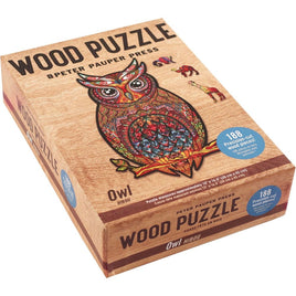 Wooden Puzzle Owl 188 pcs - ToyTime