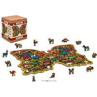 Wooden royal wings jigsaw puzzle - ToyTime