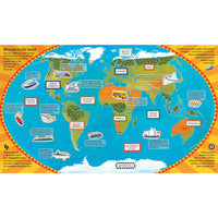 World Atlas Sticker Book - ToyTime