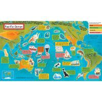 World Atlas Sticker Book - ToyTime