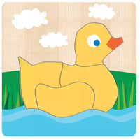 World of Eric Carle 4 Pack Chunky Wood Puzzles - ToyTime