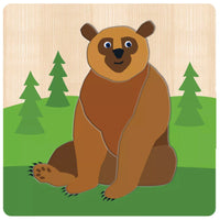 World of Eric Carle 4 Pack Chunky Wood Puzzles - ToyTime