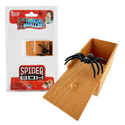 World Smallest Spider box - ToyTime
