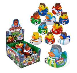 World Soccer Rubber Ducks 3.5 inch - ToyTime
