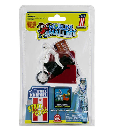 Worlds Smallest Evel Knievel Stunt Cycle - ToyTime