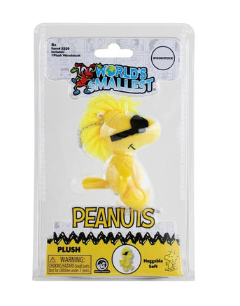 World's Smallest Peanuts Plush Cool Snoopy/Woodstock - ToyTime