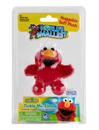 World's Smallest Tickle Me Elmo Plush - ToyTime