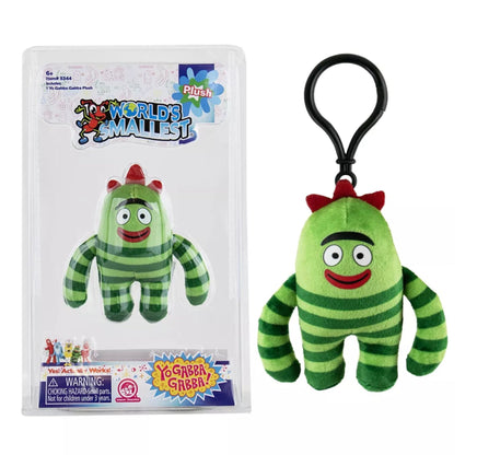 World's Smallest Yo Gabba Gabba Plush Backpack Clip - ToyTime