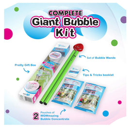 Wowmazing Giant Bubble Concentrate Kit - ToyTime