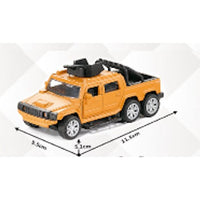 Wrangler Diecast Engineering tank F1115 - 2 Pull back Metal open Door function 1:32 - ToyTime