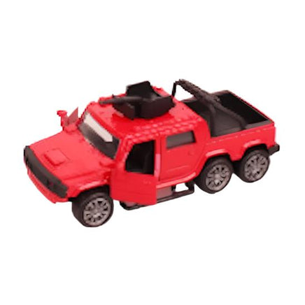 Wrangler Diecast Engineering tank F1115 - 2 Pull back Metal open Door function 1:32 - ToyTime