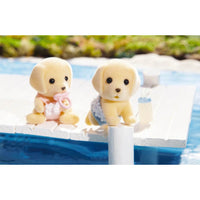 Yellow Labrador Twins..@Epoch/Iinternational - ToyTime