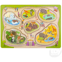 Zoo adventure chunky wooden puzzle - ToyTime