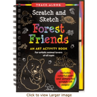 SCRATCH & SKETCH FOREST FRIENDS