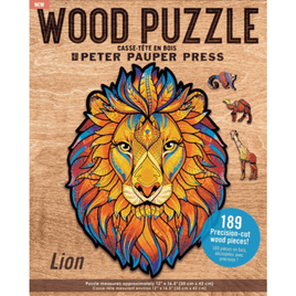 Wooden Puzzle Lion